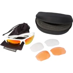 Madison Mission 3 Lens Pack Sunglasses - Gloss White -Castelli Store ck8102 03