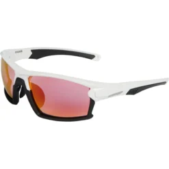 Madison Engage Sunglasses - White Frame/Pink Orange Mirror Lens -Castelli Store ck8412