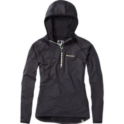 Madison Zena Womens Long Sleeve Hooded Top - Caribbean Blue 9 Madison Zena Womens Long Sleeve Hooded Top - Caribbean Blue -Castelli Store cl0660