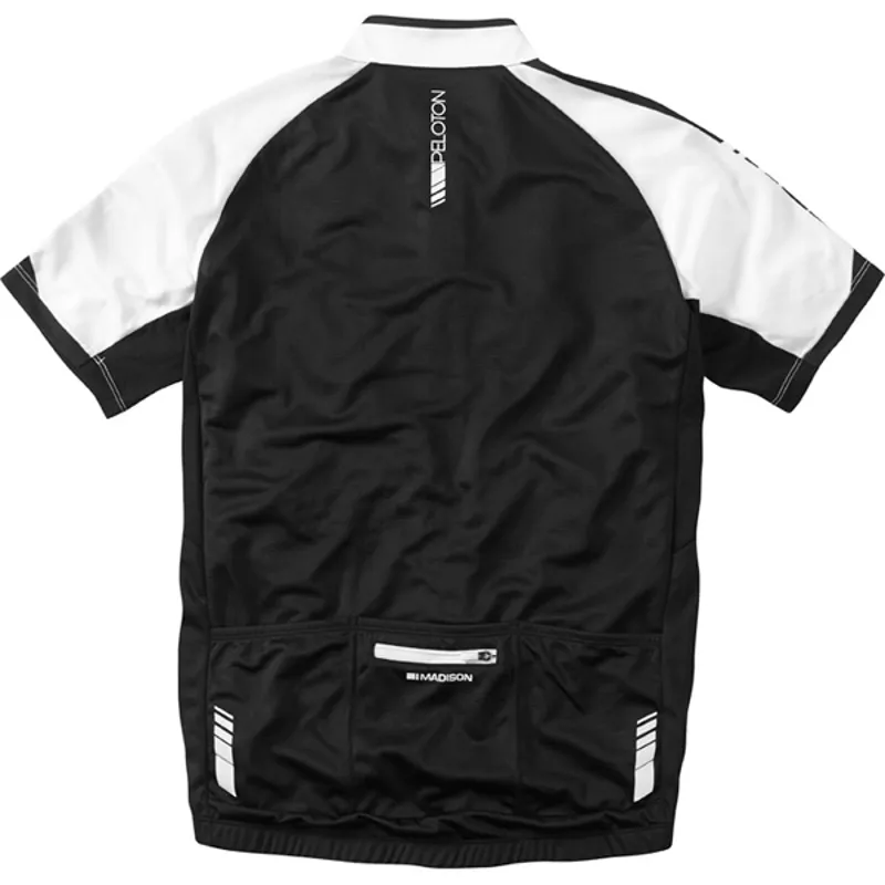 Madison Peloton Short Sleeve Jersey - Black 6 Madison Peloton Short Sleeve Jersey - Black - Image 4