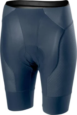 Castelli Free Aero Race 4 Womens Lycra Short - Dark Steel Blue -Castelli Store cs19045blu