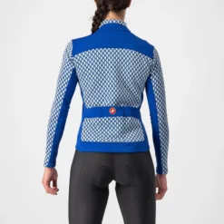 Castelli Sfida 2 Women's Long Sleeve Jersey - Sodalite Blue/Sterling Blue -Castelli Store cs215304311 2 2000x.progressive