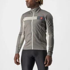 Castelli Mortirolo 6S Men's Jacket - Dark Grey/Silver Grey/Red Reflex -Castelli Store cs225090641 6 2000x.progressive 1