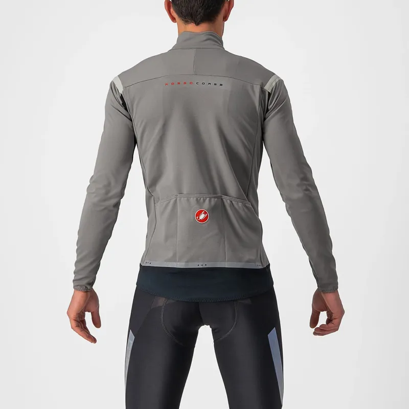 Castelli Perfetto RoS 2 Waterproof Men's Jacket - Nickel Grey/Travertine Grey 3 Castelli Perfetto RoS 2 Waterproof Men's Jacket - Nickel Grey/Travertine Grey
