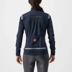 Castelli Perfetto RoS 2 Women's Jacket - Savile Blue/Silver Reflex