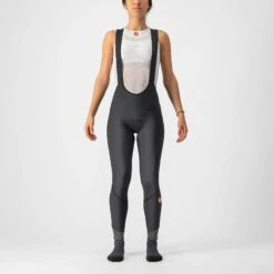 Castelli Velocissima DT Women's Bib Tights - Savile Blue/Silver