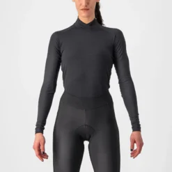 Castelli Bandito Wool Women's Long Sleeve Base Layer - Black