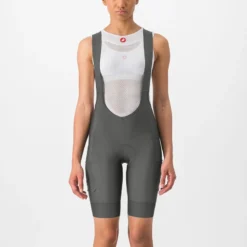 Castelli Unlimited Cargo Women's Bib Shorts - Gunal Grey