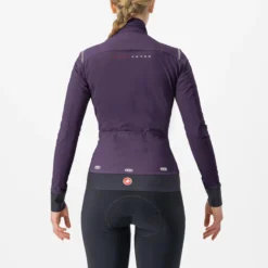 Castelli Alpha Flight RoS Women's Jacket - Night Shade/Orchid -Castelli Store cs235425021 2