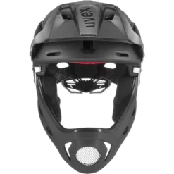 Uvex Jakkyl HDE Full Face MTB Helmet - Black Mat/Silver -Castelli Store csm 2041434 56c3b50273