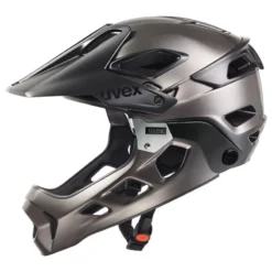 Uvex Jakkyl HDE Full Face MTB Helmet - Black Mat/Silver -Castelli Store csm 486686 40b834370d