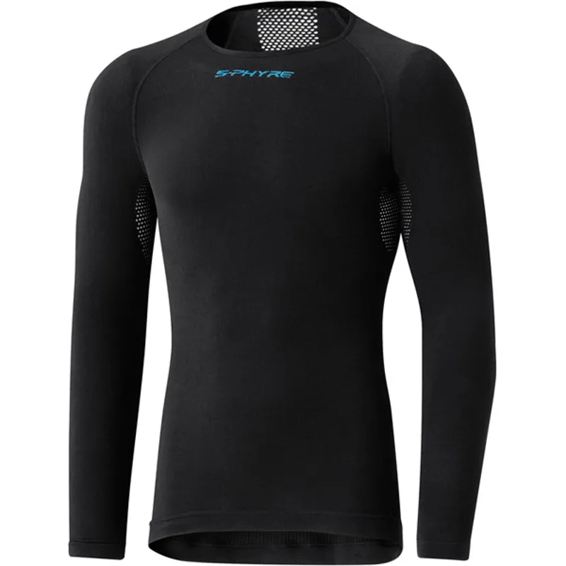 Shimano S-Phyre Winter Long Sleve Base Layer - Black 5 Shimano S-Phyre Winter Long Sleve Base Layer - Black - Image 3