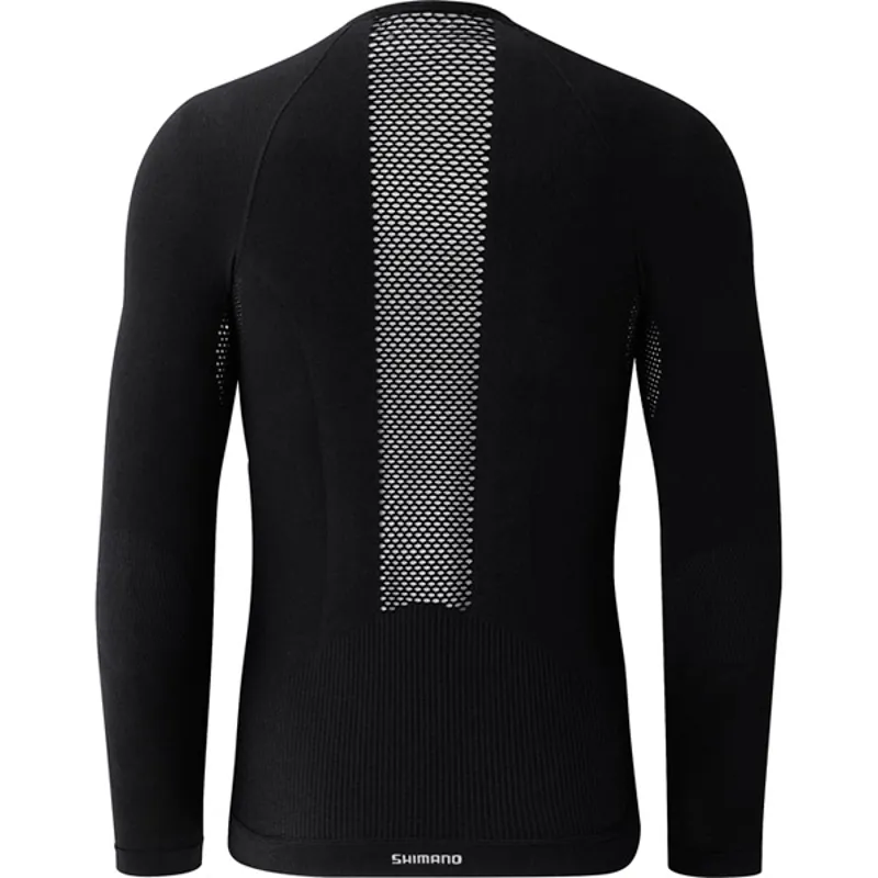 Shimano S-Phyre Winter Long Sleve Base Layer - Black 6 Shimano S-Phyre Winter Long Sleve Base Layer - Black - Image 4