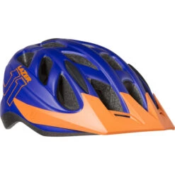 Lazer J1 Kids / Youth MTB Cycling Helmet - 52-56cm - Flash Orange/Blue -Castelli Store cz1354010