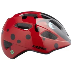 Lazer PNut KinetiCore Kids Helmet - 46-50cm - Ladybug -Castelli Store cz246006