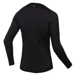Endura BaaBaa Blend Men's Long Sleeve Baselayer - Black -Castelli Store e3183bk back lg