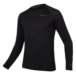 Endura BaaBaa Blend Men's Long Sleeve Baselayer - Blueberry