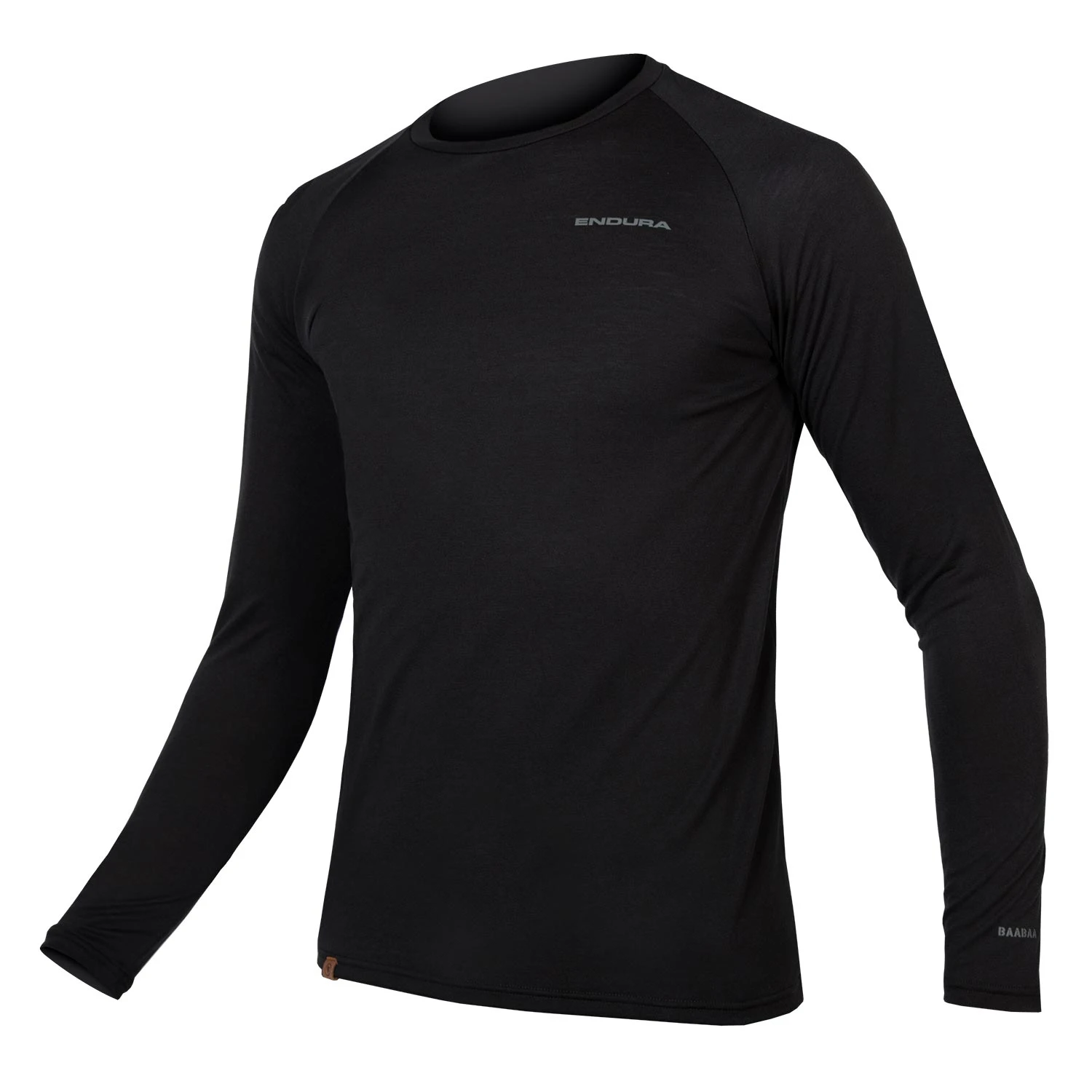 Endura BaaBaa Blend Men's Long Sleeve Baselayer - Kingfisher 4 Endura BaaBaa Blend Men's Long Sleeve Baselayer - Kingfisher - Image 2