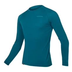 Endura BaaBaa Blend Men's Long Sleeve Baselayer - Rust Red -Castelli Store e3183gk lg
