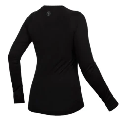 Endura BaaBaa Blend Women's Long Sleeve Baselayer - Black 8 Endura BaaBaa Blend Women's Long Sleeve Baselayer - Black -Castelli Store e6165bk back lg