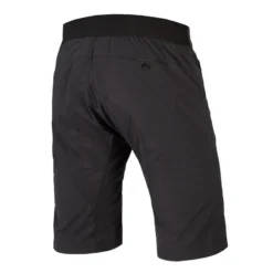 Endura Hummvee Lite Men's Baggy Shorts With Liner - Black -Castelli Store e8104bk back lg
