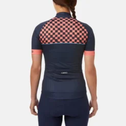 Giro Womens Chrono Sport Short Sleeve Jersey - Blue Checks 13 Giro Womens Chrono Sport Short Sleeve Jersey - Blue Checks -Castelli Store gi25wspomidbluchecks 5