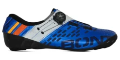 Bont Helix Road Shoes - Metallic Blue/White -Castelli Store helixblue6