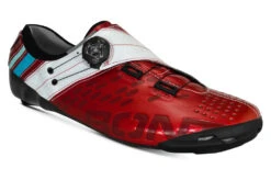 Bont Helix Road Shoes - Metallic Blue/White -Castelli Store helixredwhite 1