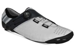 Bont Helix Road Shoes - Metallic Blue/White -Castelli Store helixwhitecharcoal 1