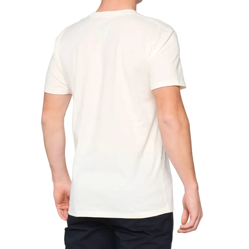 100 Percent Scroll Tech T-Shirt - Chalk 3 100 Percent Scroll Tech T-Shirt - Chalk