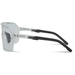 Madison Crypto Glasses - Crystal Clear - Silver Mirror Lens