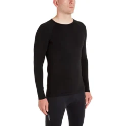 Madison Roam Isoler Mesh Men's Long Sleeve Base Layer - Black -Castelli Store mcl22w300 02