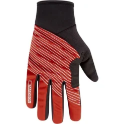 Madison Stellar Reflect Windproof Long Finger Gloves - Lava Red