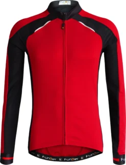Funkier Talana Active Long Sleeve Jersey - Red/Black