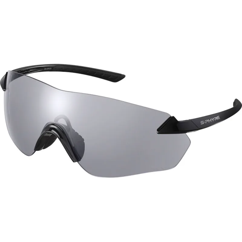 Shimano S-Phyre R Sunglasses - Black Frame/Photochromic Dark Grey Lens 3 Shimano S-Phyre R Sunglasses - Black Frame/Photochromic Dark Grey Lens