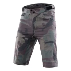 Troy Lee Designs Flowline Men's Baggy Shorts - Shell Only - Camo Woodland -Castelli Store tld245911002 1 2000x.progressive