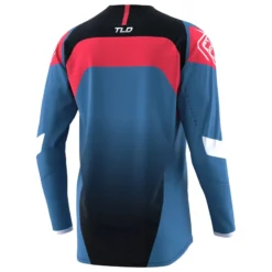 Troy Lee Designs Sprint Ultra Men's Long Sleeve Jersey - Arc Blue/Black -Castelli Store tld356338002 2 2000x.progressive
