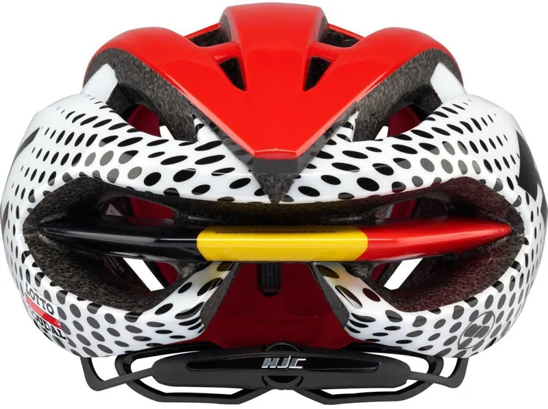 HJC Valeco Road Helmet - Lotto Soudal/White 5 HJC Valeco Road Helmet - Lotto Soudal/White - Image 3